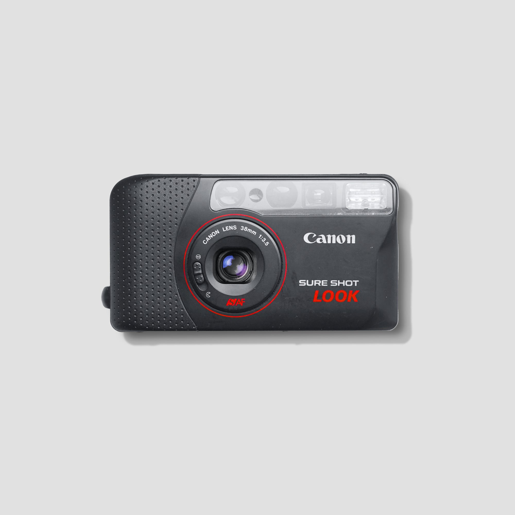 キャノン SURE SHOT SLEEK 35mm フィルムカメラ Canon Sure Shot Sleek – Retro Camera Shop