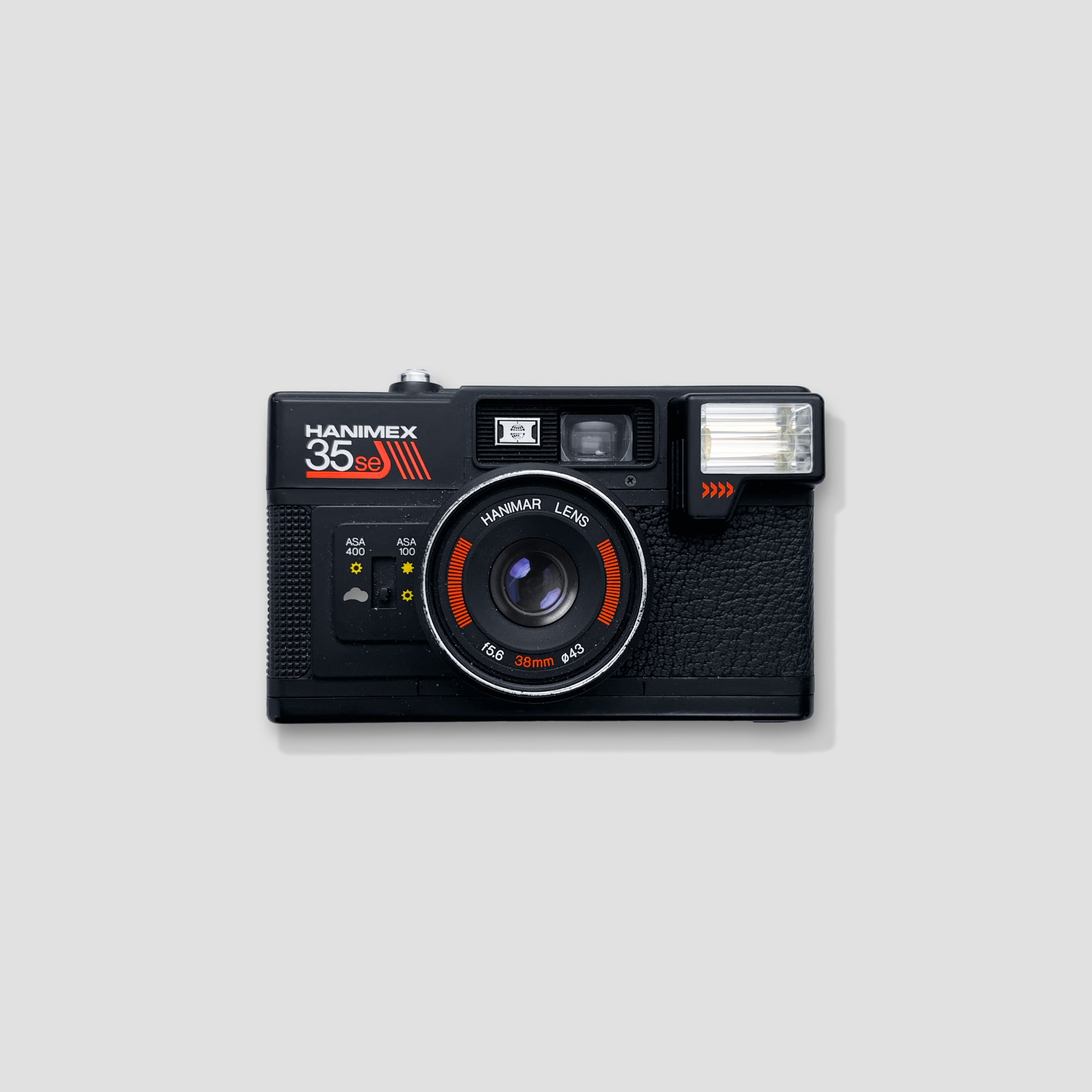 Appareil Photo Compact Hanimex 35 Dual Lens - 1988, Hong Kong - Fonctionnel (sauf Flash)
