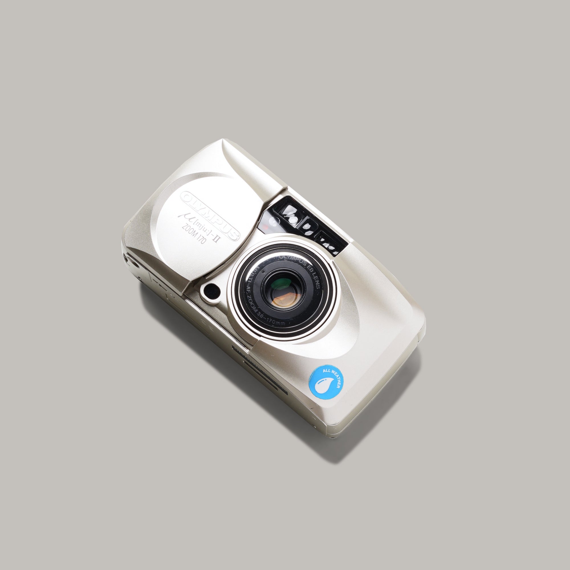 Olympus MJU II Zoom 170 Champagne – Analogue Shop