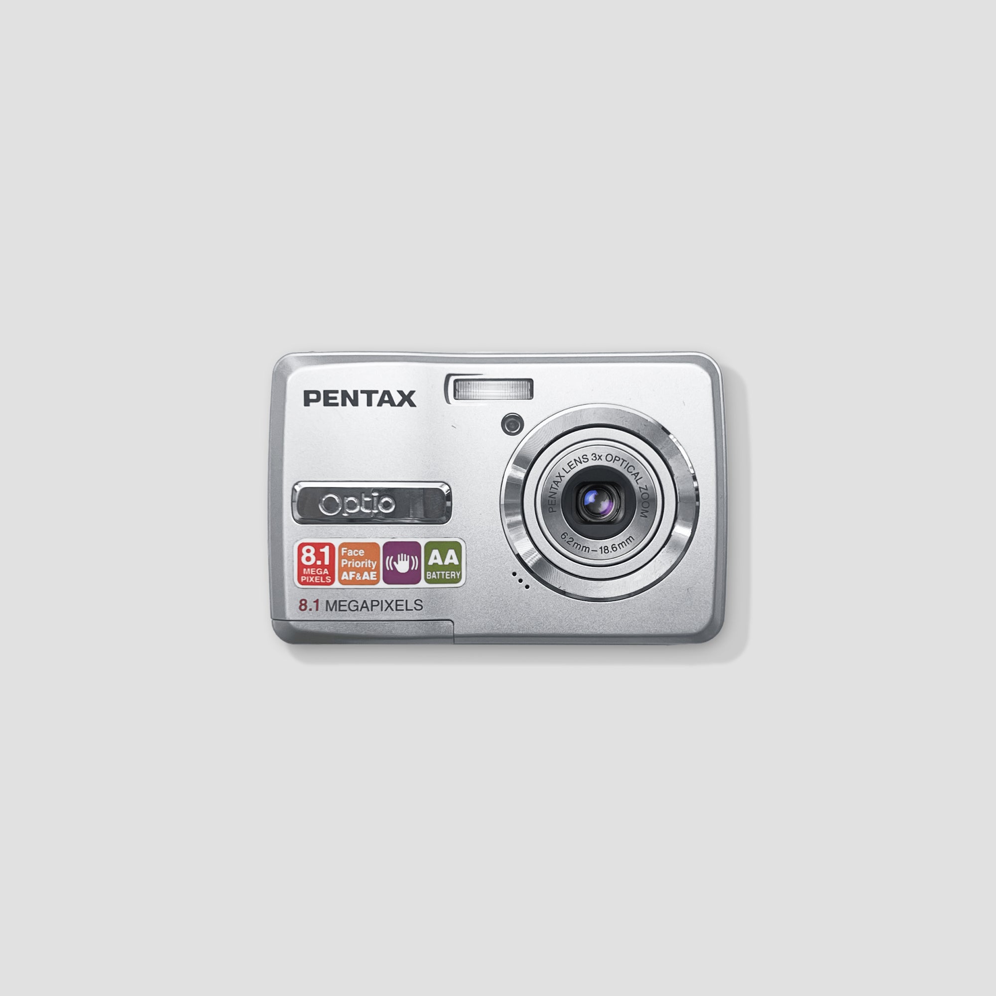 (希少)PENTAX Optio E40 8.1メガピクセル PENTAX Optio E40 Silver 8.1 MP Digital Camera - Newegg.com