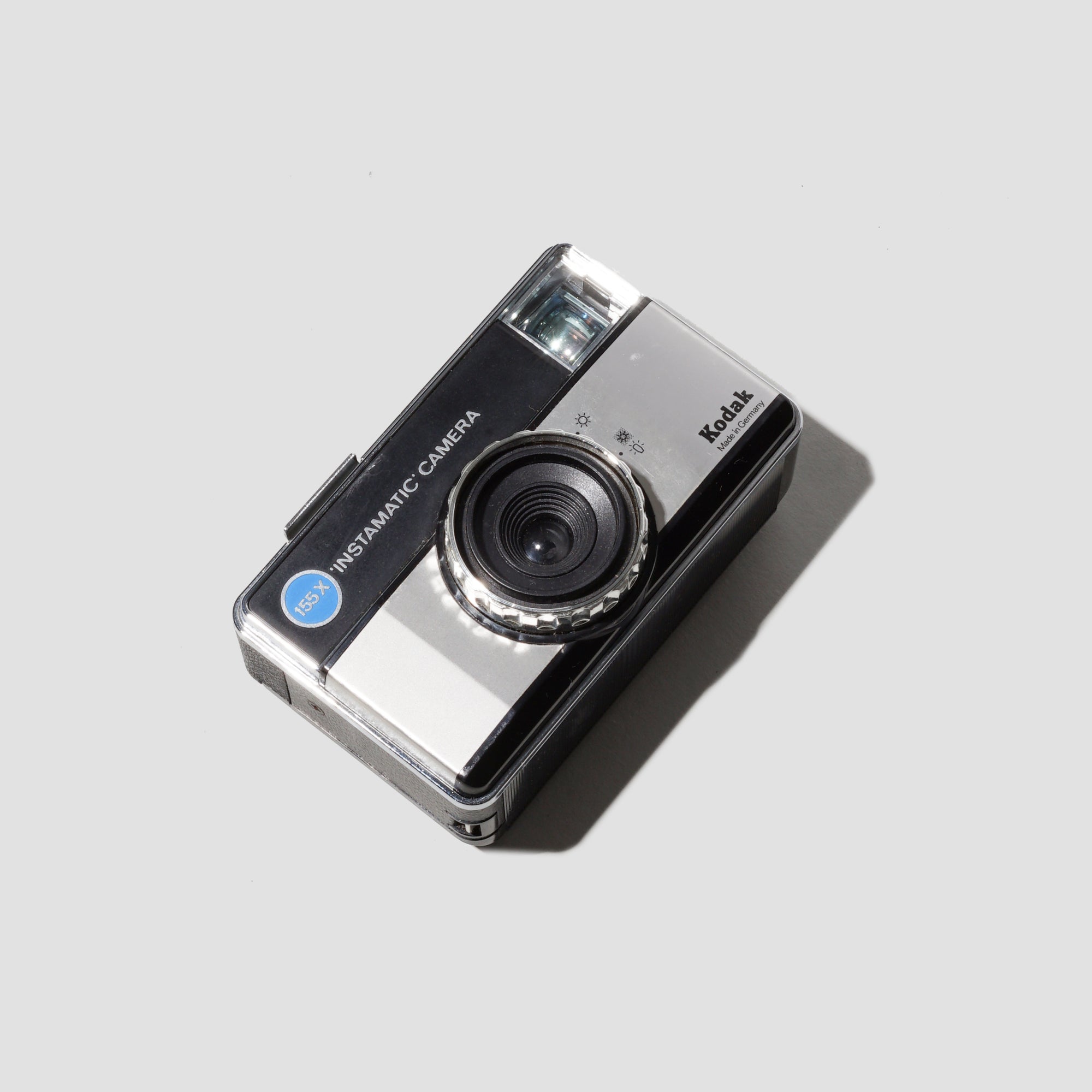 Câmera Kodak Instamatic 133 E 155 Antiga Cinza Câmera Kodak Instamatic 133 E 155 Antiga Cinza