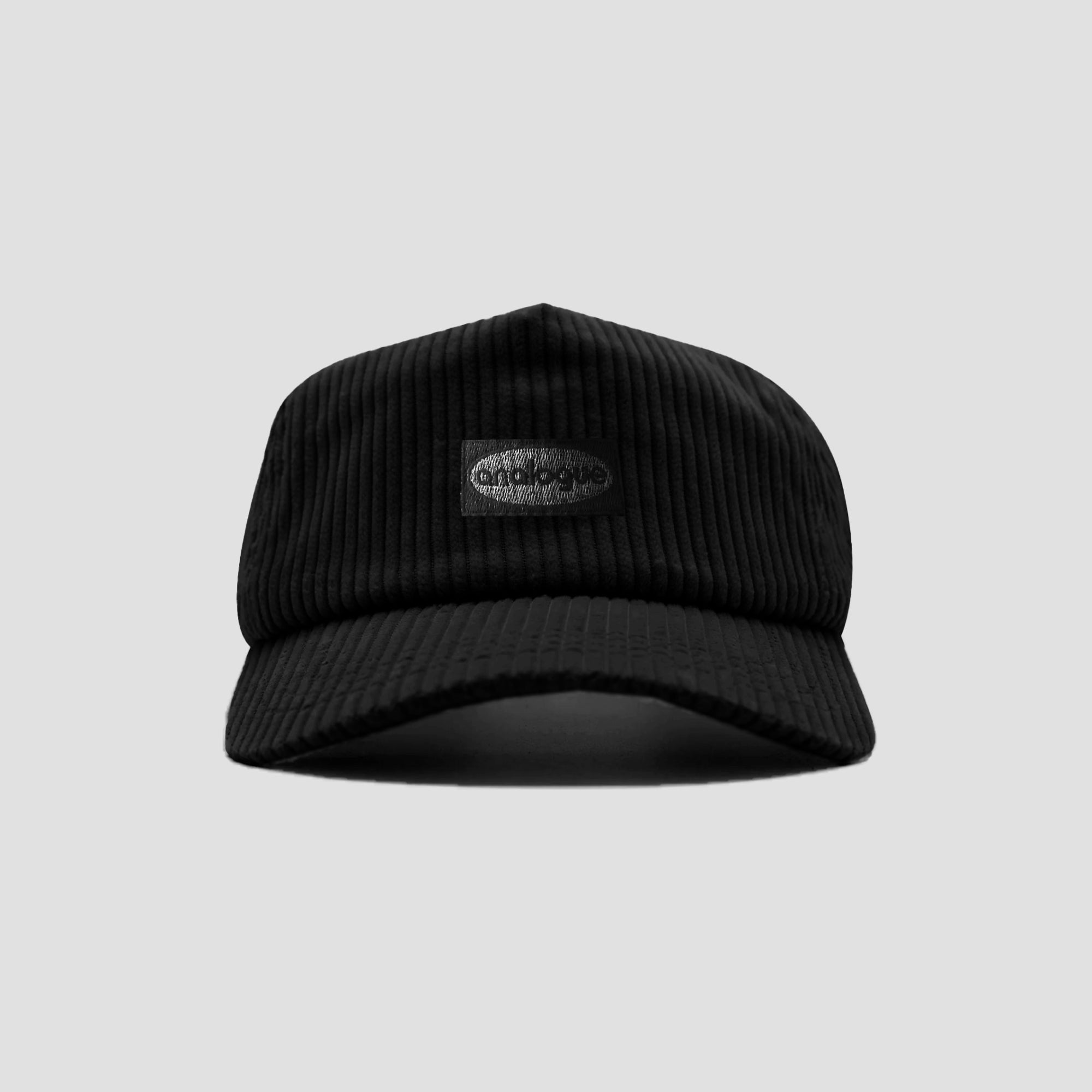 Analogue Corduroy Cap Black