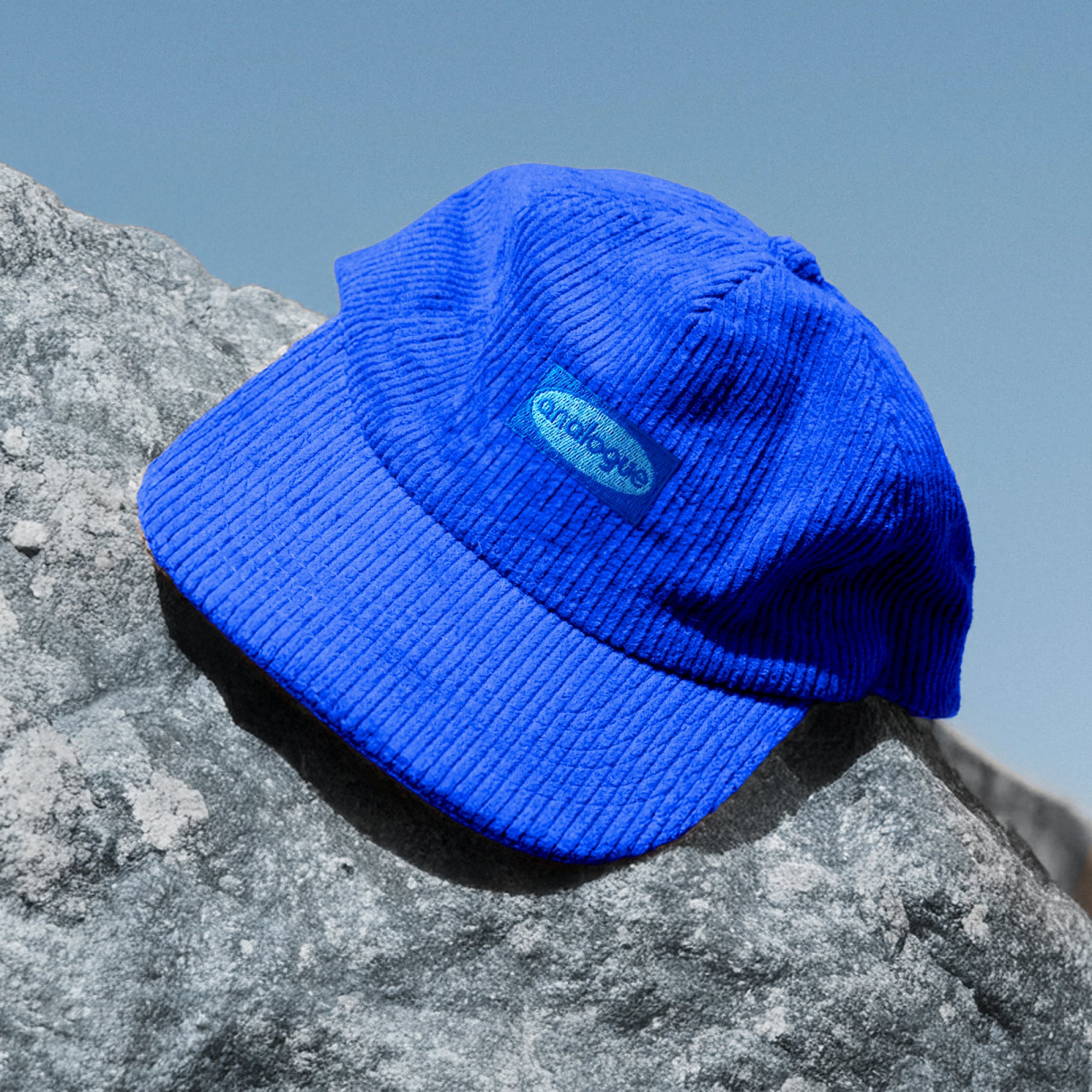 Analogue Corduroy Cap Blue