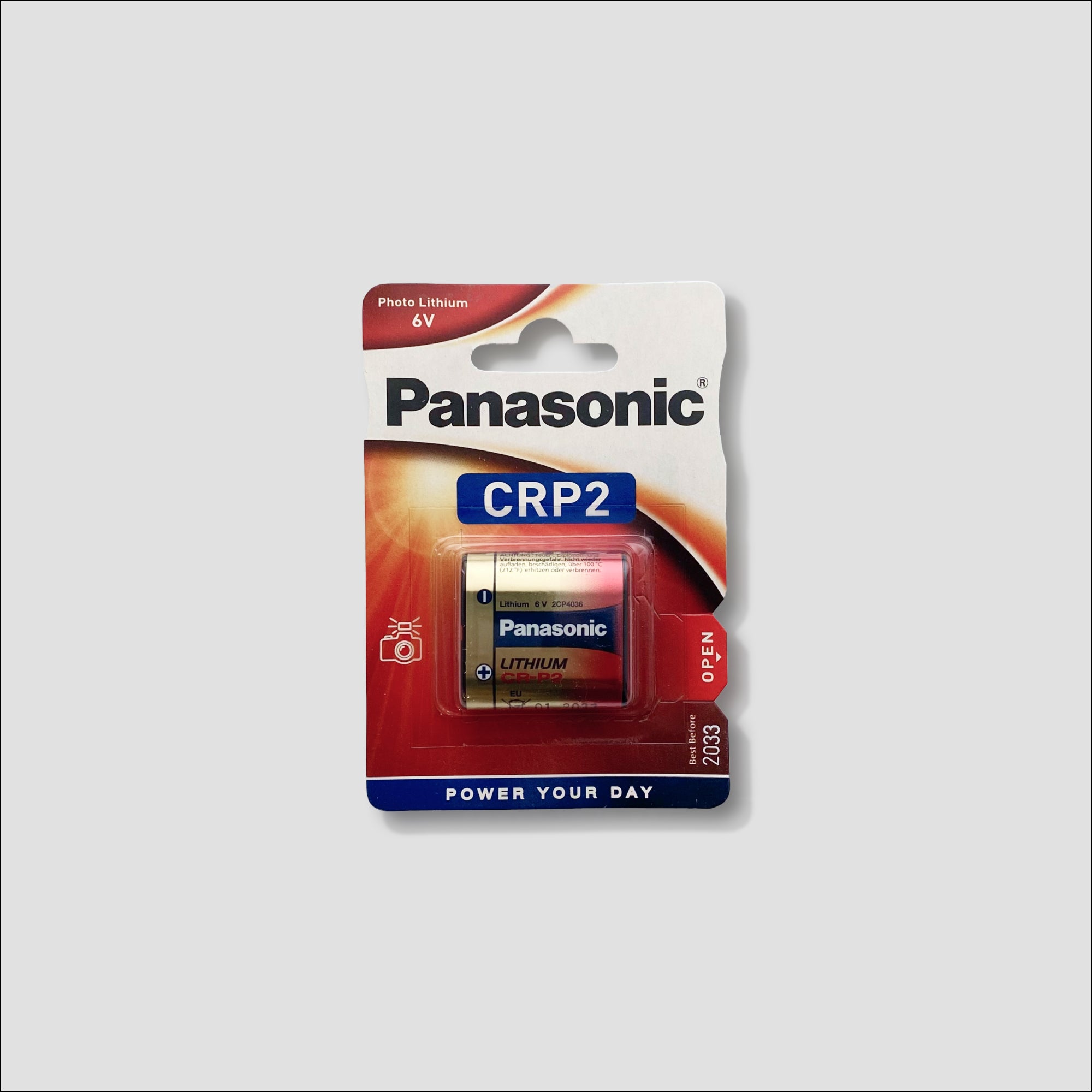 CR-P2 battery