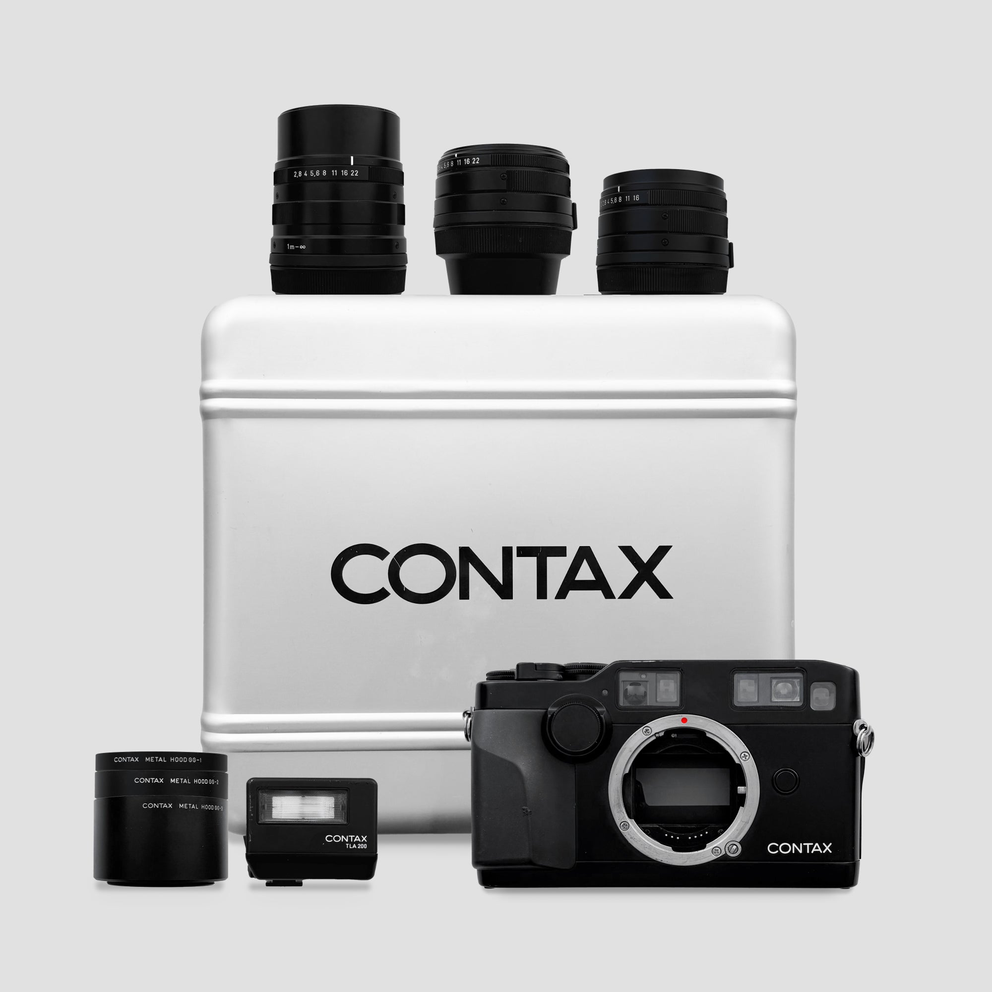 Contax G2 Black - Complete Set