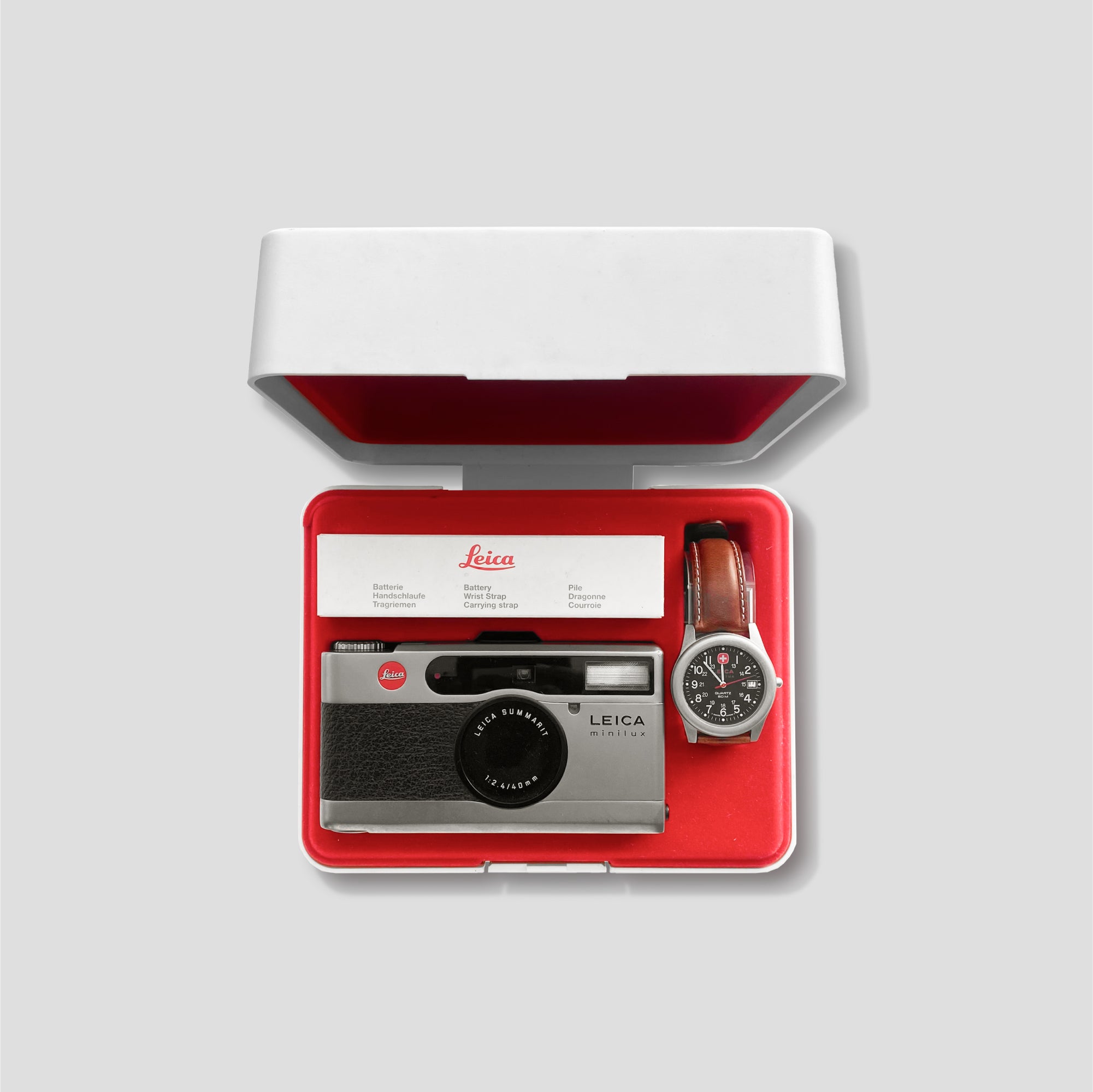 Leica Minilux Edition 18025 + Watch