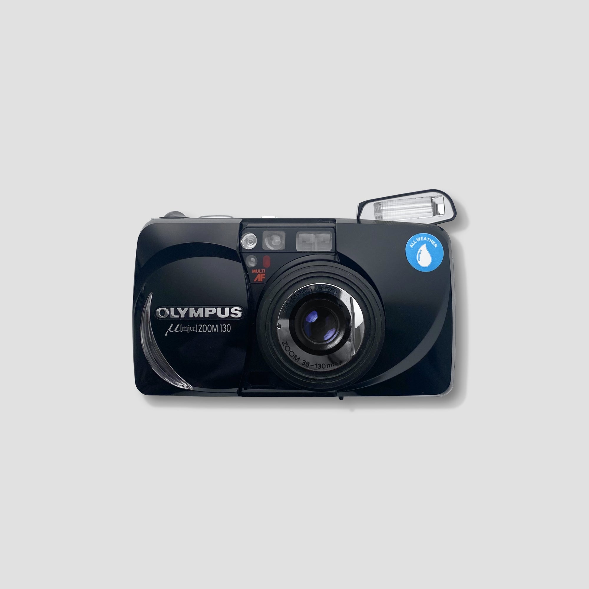 OLYMPUS mju μ[mju:] ZOOM 130 シルバー コンパクトフィルムカメラ