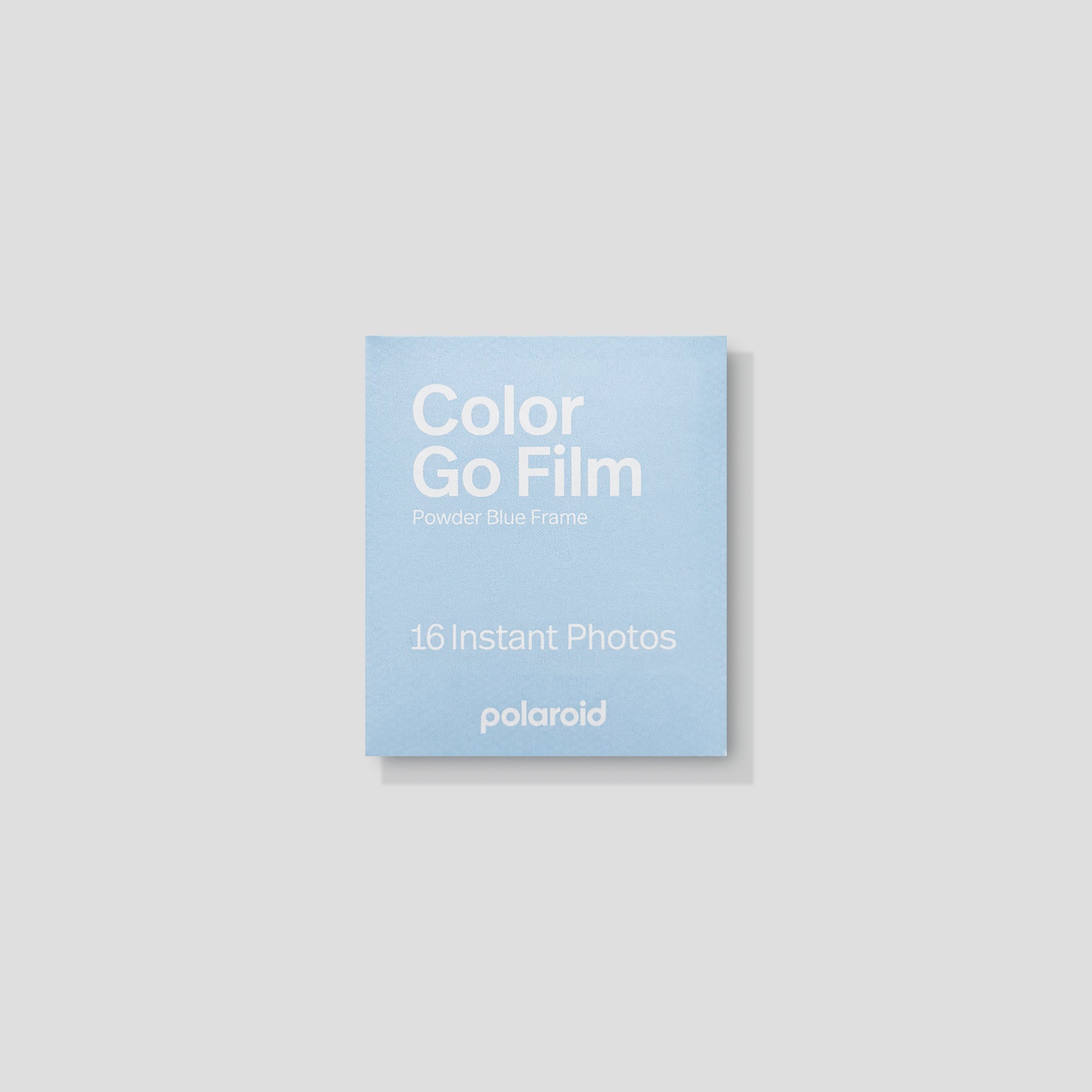 Polaroid Color Go Film Powder Blue Fram | Analogue Amsterdam – Analogue ...