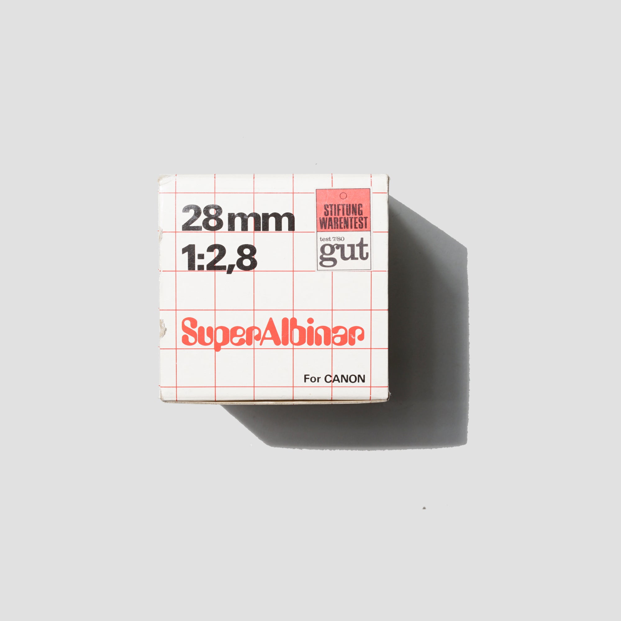 Buy Super Albinar 28mm 2.8 now at Analogue Amsterdam