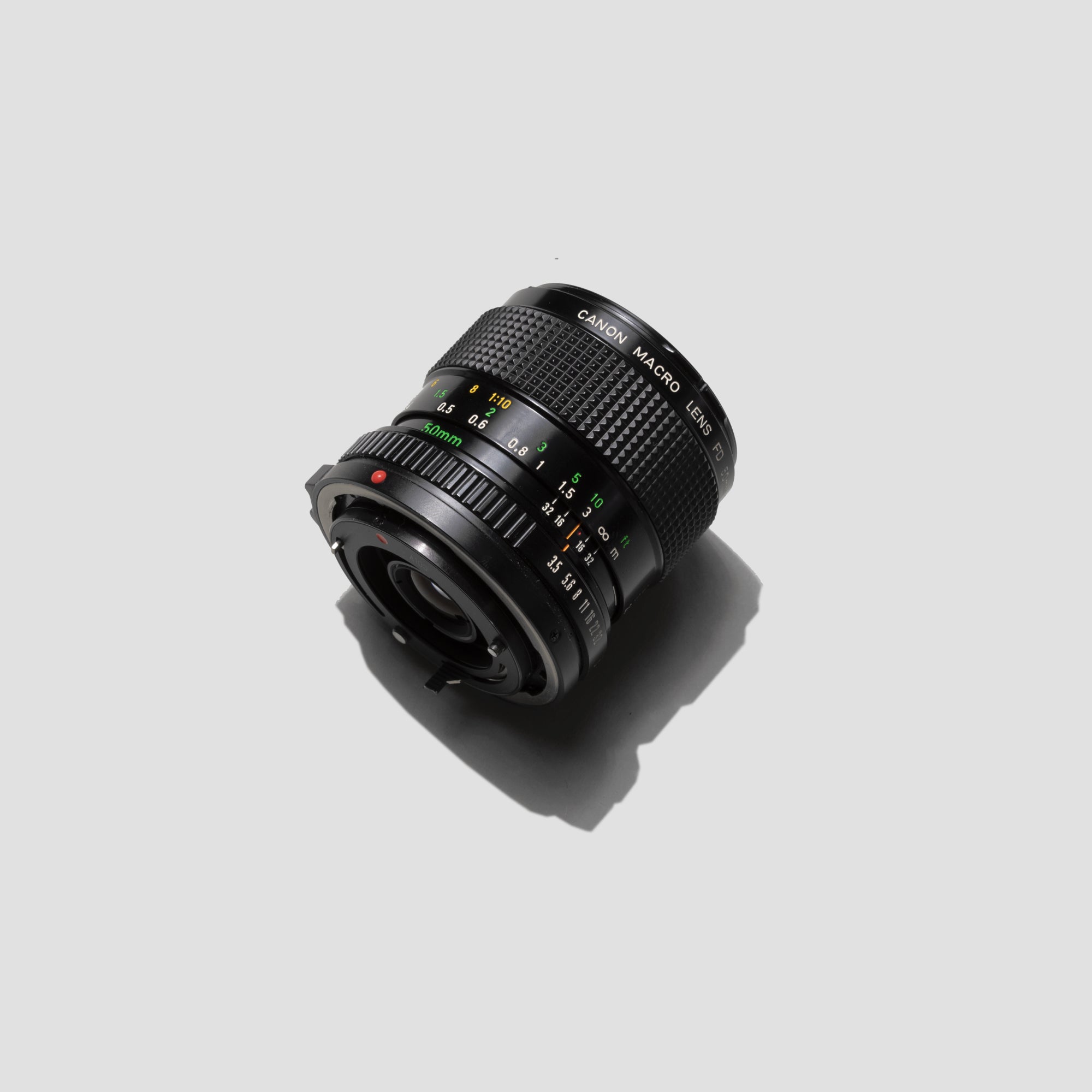 極上品　CANON MACRO LENS FD 50mm 1:3.5 Canon Macro Lens FD 50mm 1:3.5 Ø52 S.S.C. Made In Japan : Amazon