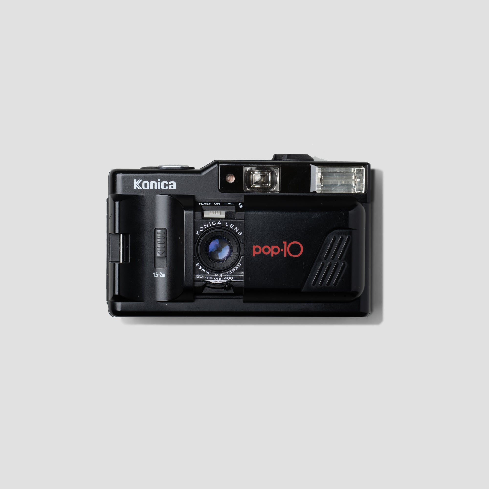 稀少 撮影可 コニカ POP EFJ の海外版 黒 konica フィルムカメラ Konica Pop-10 35mmフィルムカメラ | Analogue Shop